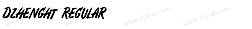 DZhengHT Regular字体转换
